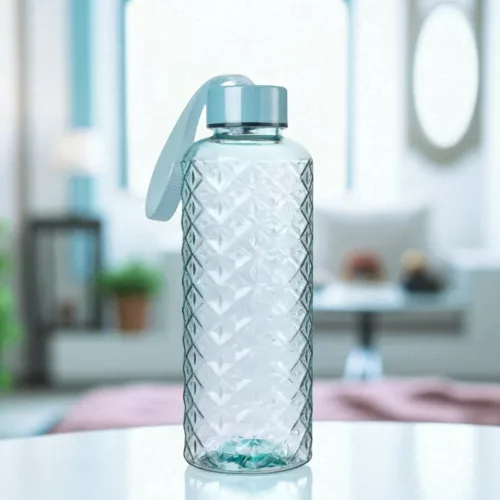 Excellent Houseware díszes kulacs 500ml - kék színben