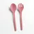 Excellent Houseware Salátás tálaló kanál szett 2db-os - korall rózsaszín