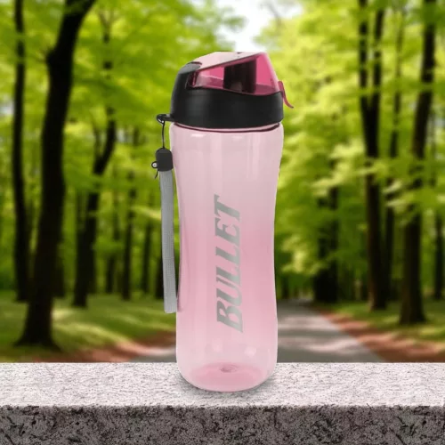 Sportkulacs 700 ml 'Bullet' felirattal - rózsaszín színben