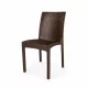 BAREL rattan szék barna 87x44x44 cm