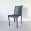 BAREL rattan szék antracit színben 87x44x44 cm