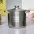 Fazék üveg fedővel, rozsdamentes acél, 9 L, 24 cm