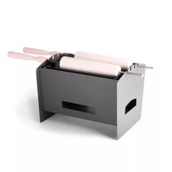   Faszenes kürtőskalács sütő szett állványos Perfect Home