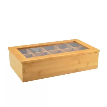 Teafilter tartó 10 rekeszes  20*36 cm Perfect Home