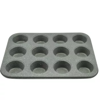   Muffinsütő 12 db-os tapadásmentes bevonattal márványos Perfect Home