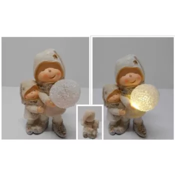Világító gyerek figura 10x17