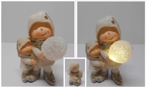 Világító gyerek figura 10x17