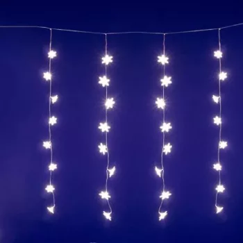Led-es hópehely fényfüggöny
