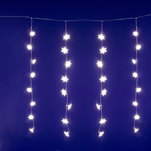 Led-es hópehely fényfüggöny