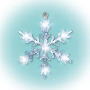 Hókristály led ablakdísz