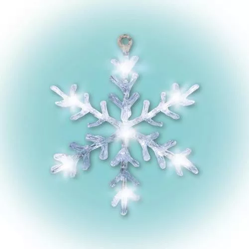 Hókristály led ablakdísz