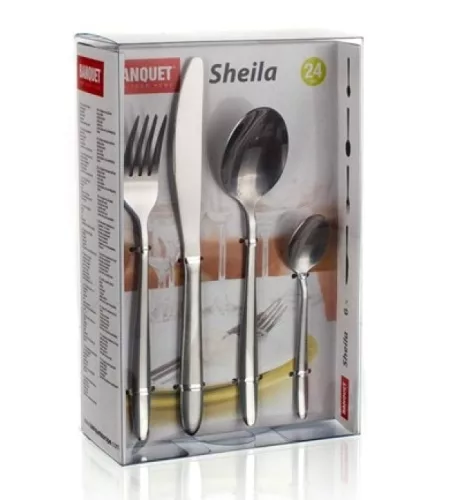 Evőeszköz készlet SHEILA 24 db