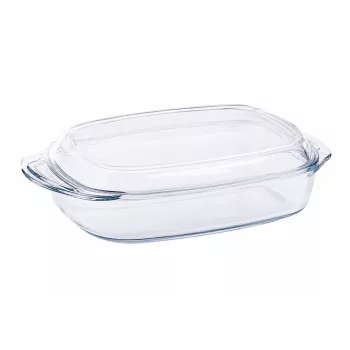 TERMISIL Hőálló edény 4,1 L téglalap alakú 33x21x12 cm