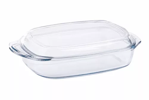 TERMISIL Hőálló edény 4,1 L téglalap alakú 33x21x12 cm