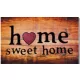 Lábtörlő "Home sweet home" mintával
