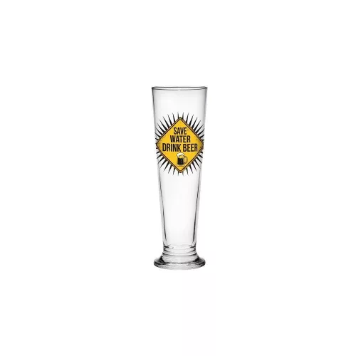 SIENA talpas sörös pohár 0,4 liter "SAVE WATER DRINK BEER"