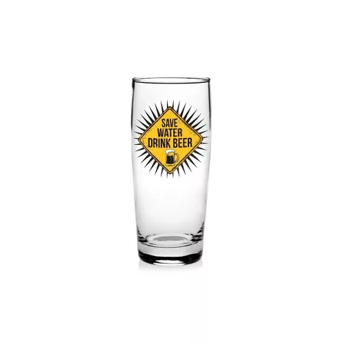 WILLIGLASS sörös pohár 49 cl "SAVE WATER DRINK BEER"