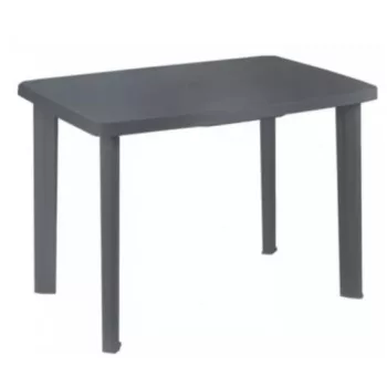 Progarden Faretto kerti asztal antracit 100x70 cm