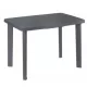 Progarden Faretto kerti asztal antracit 100x70 cm