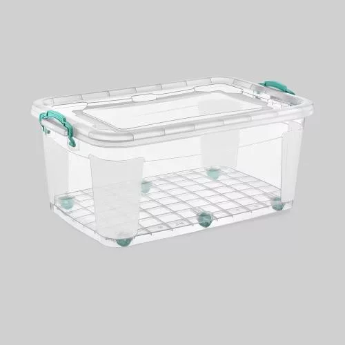 Multi box 80L 47x72x36 cm átlátszó műanyag