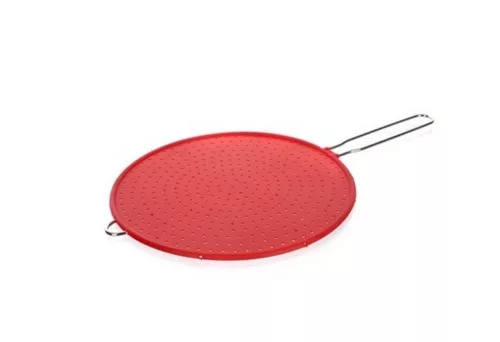 BANQUET CULINARIA piros szilikon szűrő serpenyőkhöz 28 cm