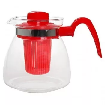 Hőálló kancsó+szűrő 1,25 L