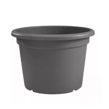 Mithos antracit műanyag virágcserép 45 cm