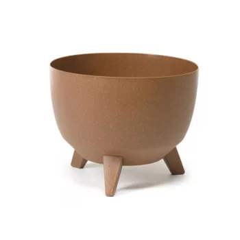Virágtartó Misa Roma műanyag 29 cm szürke