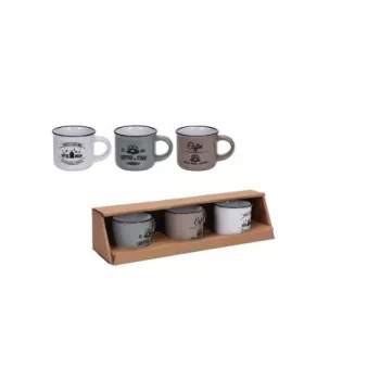 Coffee 3 db-os bögre készlet  100 ml