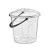 POLY TIME átlátszó fedeles vödör 20 L