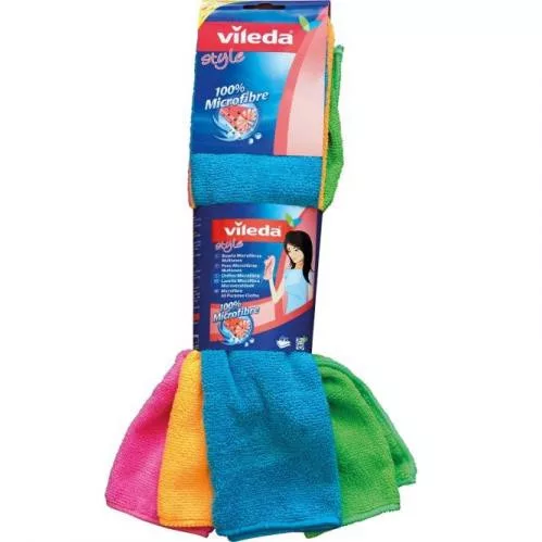 VILEDA color 4 db-os mikroszálas törlőkendő