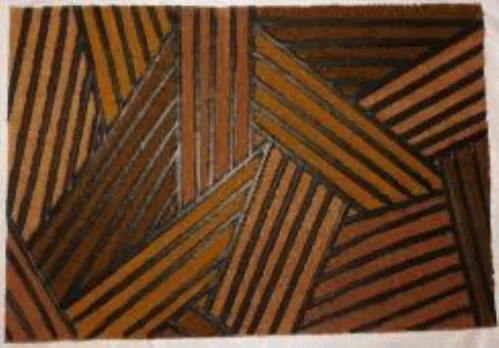 Lábtörlő kókuszrost 60X40 cm