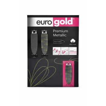 Eurogold Premium Metallic vasalódeszka-huzat 130X48 cm