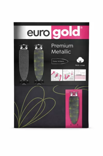Eurogold Premium Metallic vasalódeszka-huzat 130X48 cm