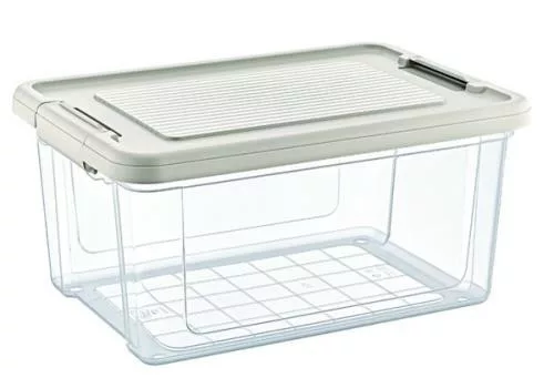 HOBBY LIFE tároló doboz tetővel 16L 20,2x29,2x41,3 cm átlátszó műanyag