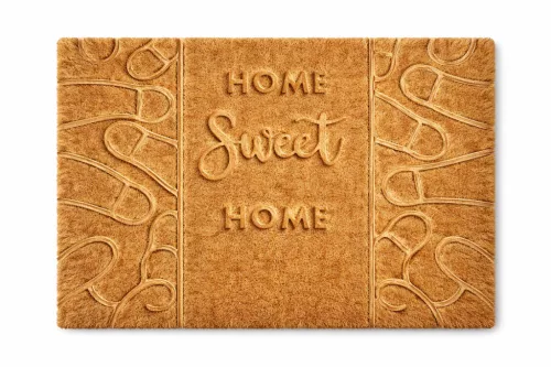 Lábtörlő HOME SWEET HOME felirattal kókuszrost 40x60 cm
