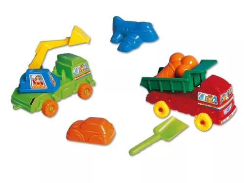 Homokozó Multi truck 27x13x16 cm