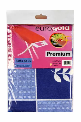 Vasalóállvány huzat szivaccsal 120x42 cm