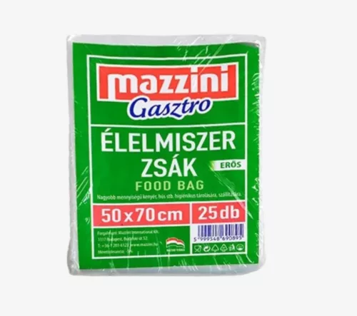Élelmiszerzsák zacskó 50X70 cm 25 db-os