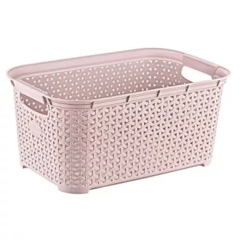 HOBBY LIFE Ruháskosár műanyag rózsaszín 26 L