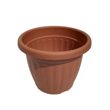 Virágcserép műanyag terrakotta 40 cm