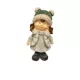 Dekor kislány figura 9X5X15 cm