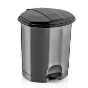 DÜNYA Pedálos szemetes kivehető betéttel 5 L 20X20X24 cm