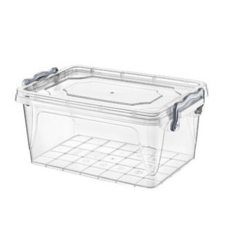  HOBBY LIFE Tároló doboz tetővel átlátszó 8 L 36,5x24x15,5 cm