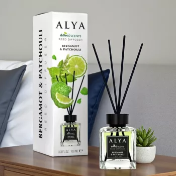   ALYA Nature's Scents Pálcás Aroma Diffúzor - Bergamot és Pacsuli