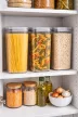 DÜNYA Chef Food Box szögletes műanyag tartódoboz fűszertartó aromazáró fedővel 3,1 L
