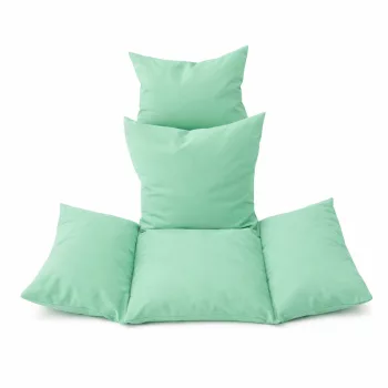 Függő fotel párna textil huzattal menta