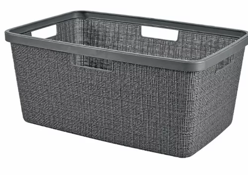 CURVER JUTE Ruháskosár 46 L szürke 59x39x26 cm