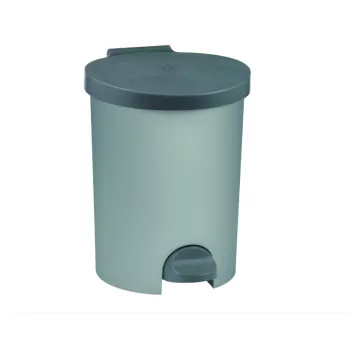 CURVER Pedálos szemetes kerek 15 L szürke antracit