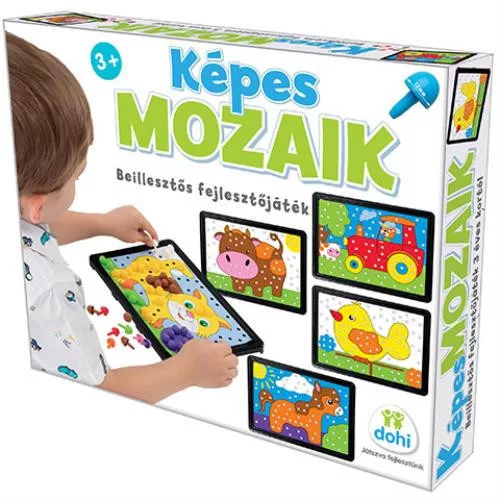 Képes mozaik 24x20 cm